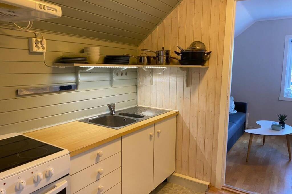 Koselig Leilighet Sentralt I Svolvaer Apartment Bagian luar foto